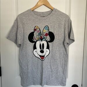 Freeze Disney Women’s Minnie Mouse T-Shirt Grey M